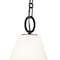 Z-Lite Alaric 1 Light Pendant, 10in. W x 10.75in. H, Matte Black 3042P10-MB - alternate 7